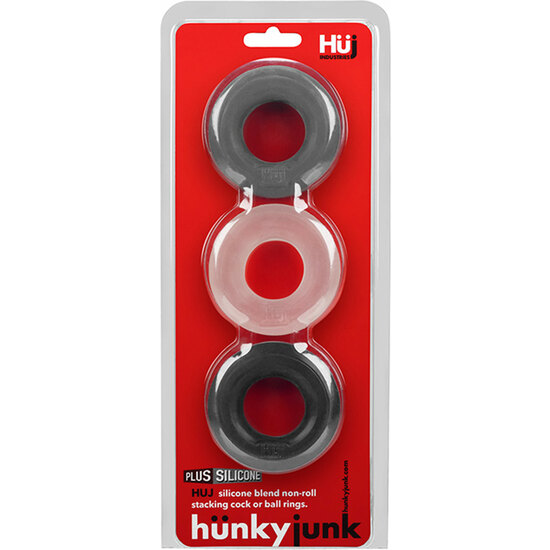 HUJ3 COCKRING 3 PACK - ICE image 1