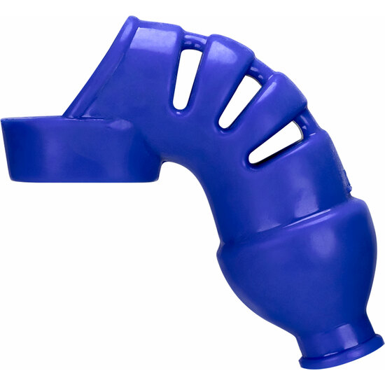 LOCKDOWN CHASTITY CAGE - BLUE image 0