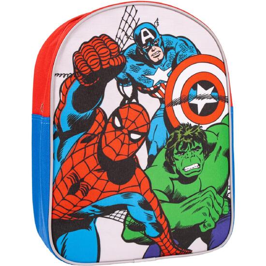 MOCHILA INFANTIL ESCOLAR AVENGERS RED image 0