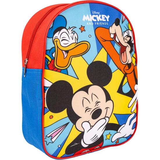 MOCHILA INFANTIL ESCOLAR MICKEY RED image 0