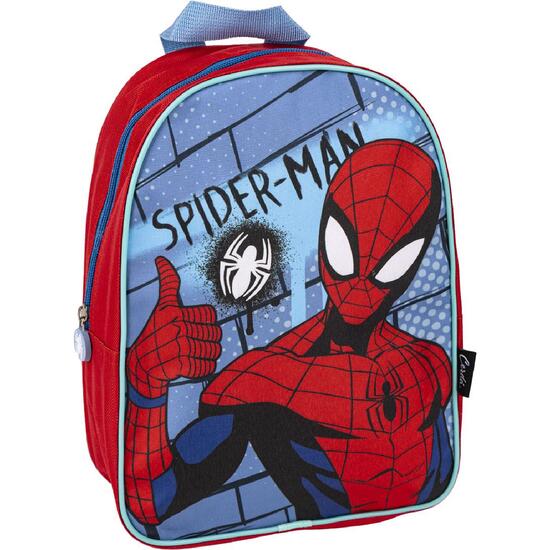 MOCHILA INFANTIL ESCOLAR SPIDERMAN BLUE image 0