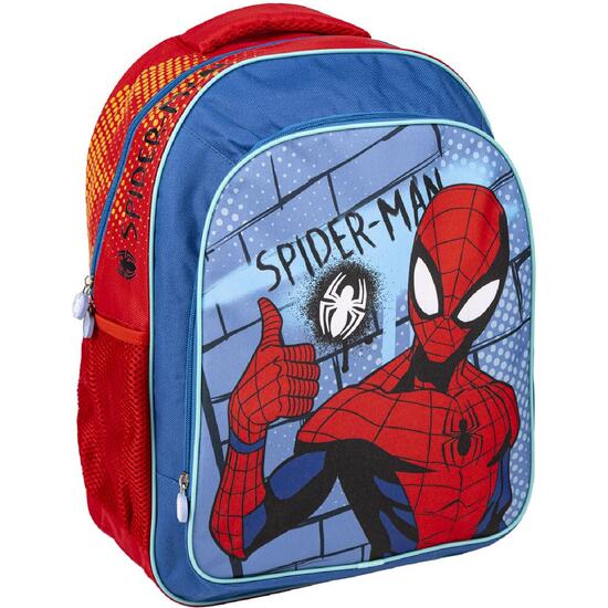 MOCHILA ESCOLAR MEDIANA 41 CM SPIDERMAN BLUE image 0