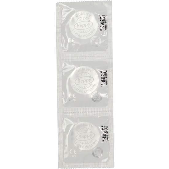 BEPPY CONDOMS WHITE 72PCS image 0