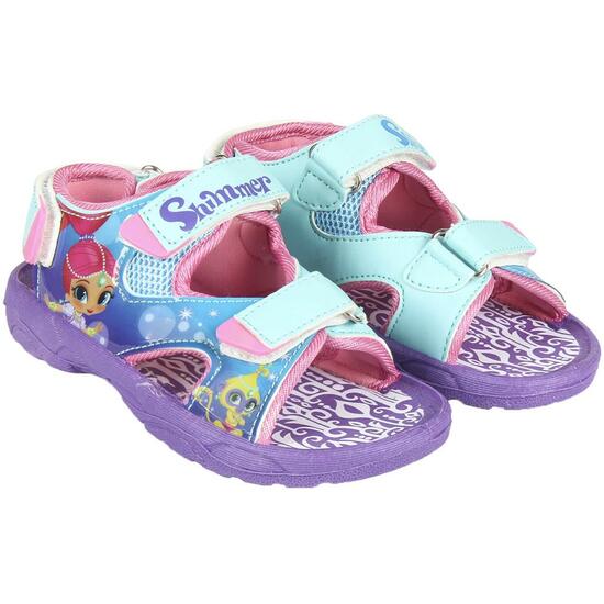 SANDALIAS TRAVESÍA/DEPORTIVAS SHIMMER AND SHINE / T.24  image 0
