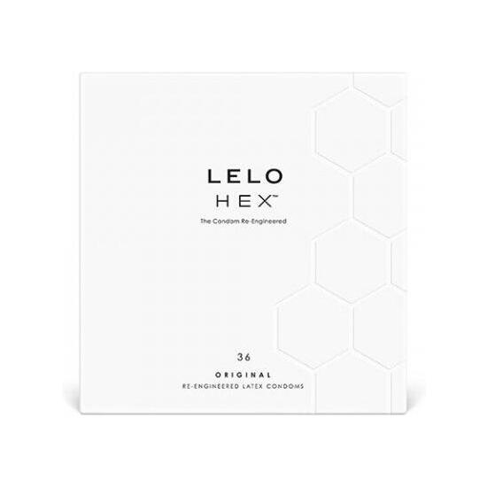 LELO HEX CONDOMS ORIGINAL 36 PACK image 0