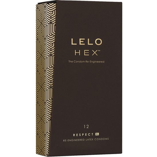 LELO HEX CONDOMS RESPECT XL 12 PACK image 0