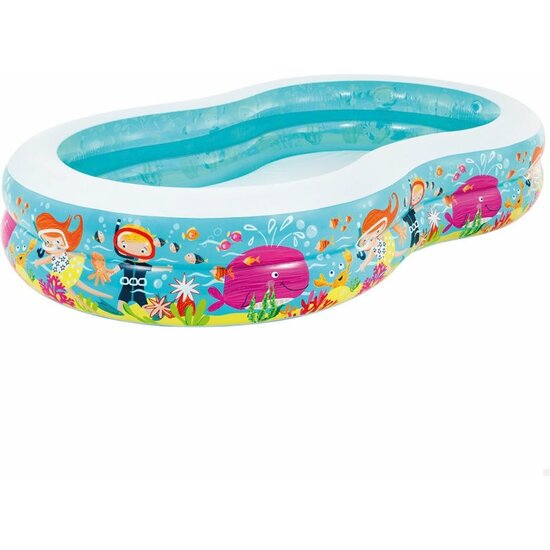 PISCINA HINCHABLE PARADISE 262x160x46 cm - 640 L image 0