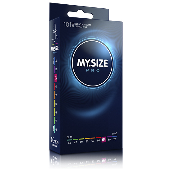 MY SIZE 64 CONDOMS 10 UDS image 0