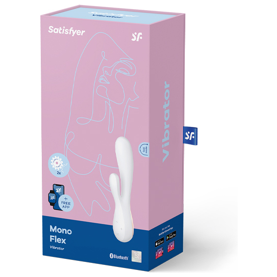 SATISFYER MONO FLEX WHITE WITH APP image 3