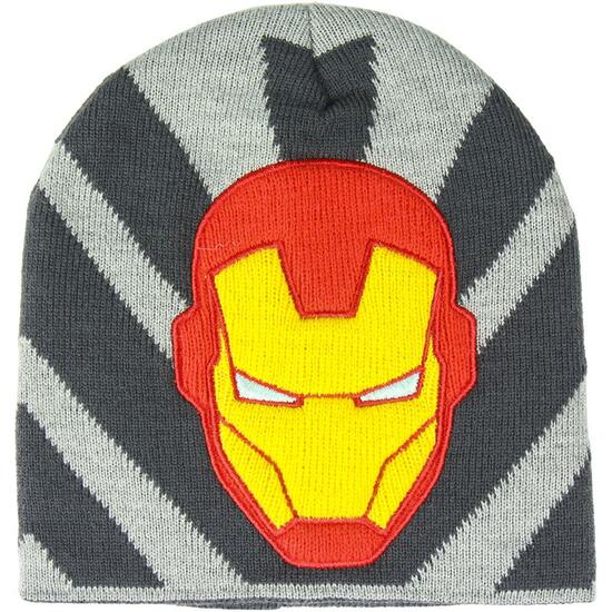 GORRO CON APLICACIONES AVENGERS IRON MAN - GRIS  image 0