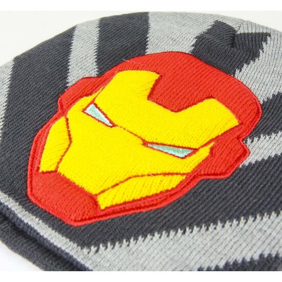 GORRO CON APLICACIONES AVENGERS IRON MAN - GRIS  image 2