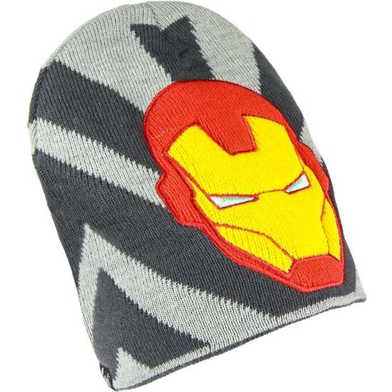 GORRO CON APLICACIONES AVENGERS IRON MAN - GRIS  image 3