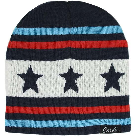 GORRO CON APLICACIONES AVENGERS CAPITAN AMERICA - AZUL  image 1