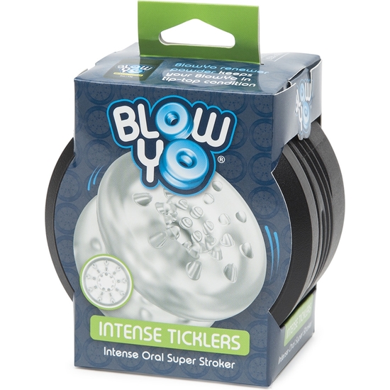 BLOWYO INTENSE TICKLERS - WHITE image 1