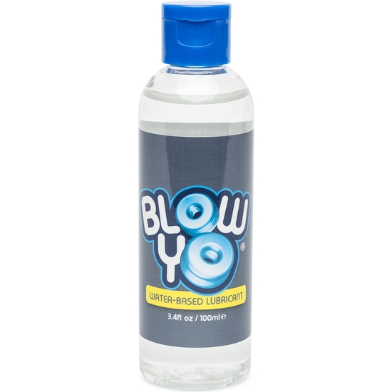 BLOWYO WATER-BASED LUBRICANT - 100 ML - BLUE image 0