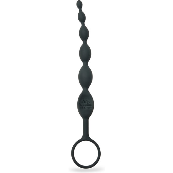 PLEASURE INTENSIFIED ANAL BEADS - BLACK image 0