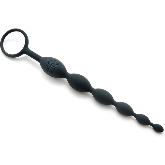 PLEASURE INTENSIFIED ANAL BEADS - BLACK image 3