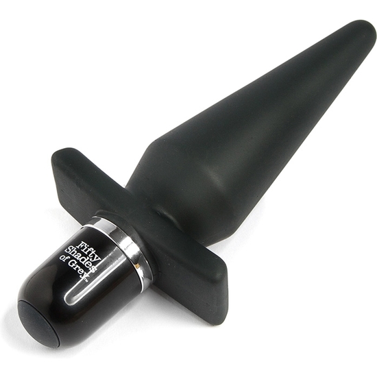 DELICIOUS FULLNESS VIBRATING BUTT PLUG - BLACK image 3