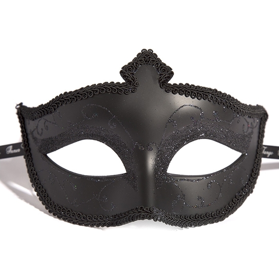 MASKS ON MASQUERADE MASK TWIN PACK - BLACK/SILVER image 3