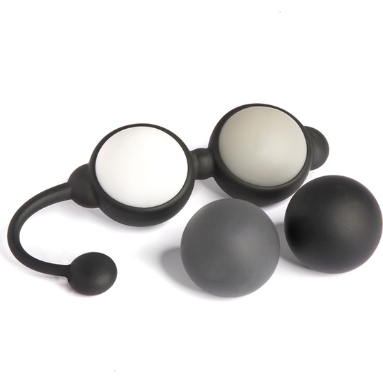 BEYOND AROUSED KEGAL BALLS SET - BLACK image 0