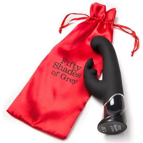 GREEDY GIRL G-SPOT RABBIT VIBRATOR - BLACK image 2