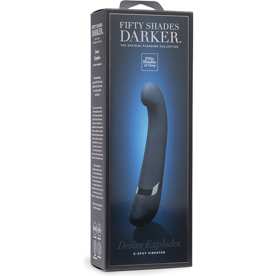 DESIRE EXPLODES G-SPOT VIBRATOR - BLUE image 1