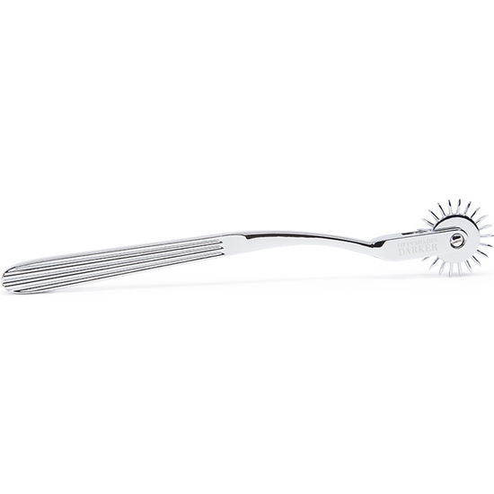 ADRENALINE SPIKES METAL WARTENBERG PINWHEEL - SILVER image 3