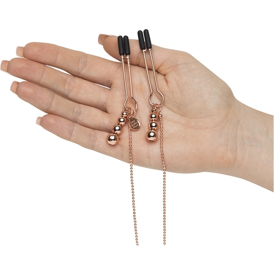 ALL SENSATION NIPPLE & CLITORAL CHAIN - GOLD image 3