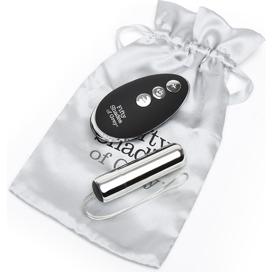 RELENTLESS VIBRATIONS REMOTE CONTROL BULLET VIBE - BLACK/SILVER image 2