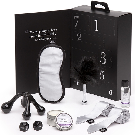 PLEASURE OVERLOAD SWEET SENSATIONS KIT - BLACK/WHITE image 0