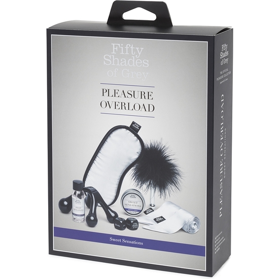 PLEASURE OVERLOAD SWEET SENSATIONS KIT - BLACK/WHITE image 1