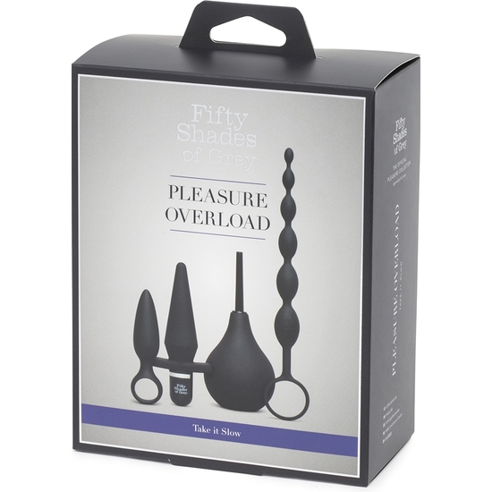 PLEASURE OVERLOAD TAKE IT SLOW KIT - BLACK image 1