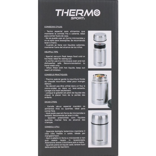 TERMO COMIDA INOX 800ML  image 2