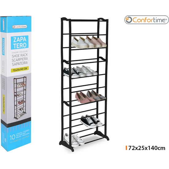 ZAPATERO METAL 40 PARES 72X25X140CM  image 0
