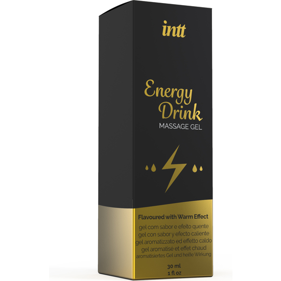 INTT MASSAGE GEL ENERGY DRINK - 30ML image 2