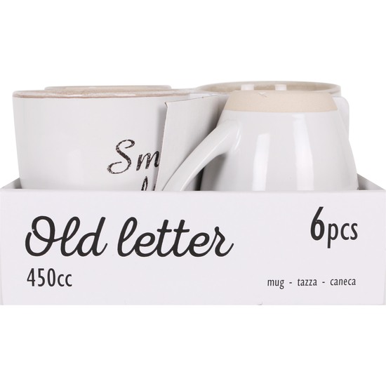 MUG JUMBO 450CC OLD LETTER image 2