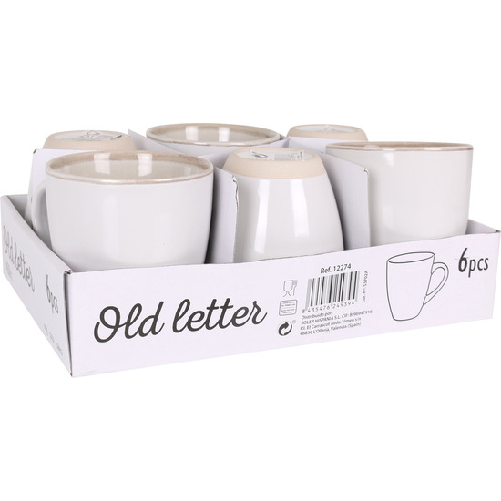 MUG JUMBO 450CC OLD LETTER image 5