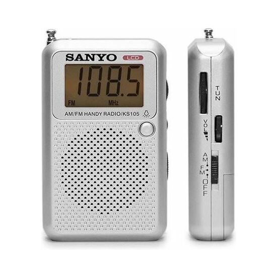 SANYO RADIO AM/FM MINI DIGITAL KS-105 image 0
