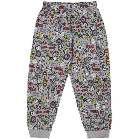 PIJAMA LARGO INTERLOCK AVENGERS GRAY  image 3