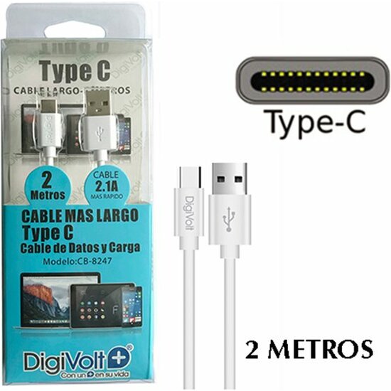 CABLE USB TIPO C PARA MOVILES image 0