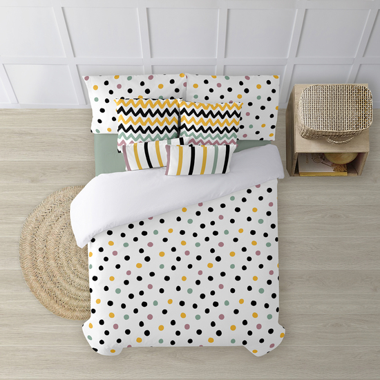 FUNDA NÓRDICA 100% ALGODÓN MODELO CUZCO PARA CAMA DE 240X220 CM. image 1