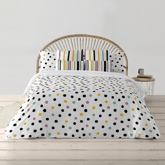 FUNDA NÓRDICA 100% ALGODÓN MODELO CUZCO PARA CAMA DE 240X220 CM. image 2