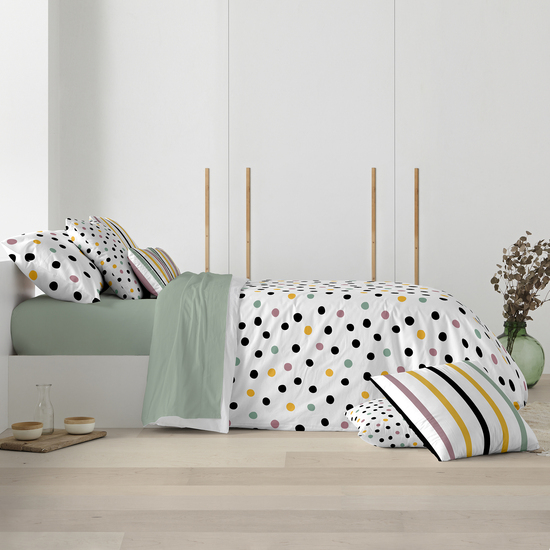 FUNDA NÓRDICA 100% ALGODÓN MODELO CUZCO PARA CAMA DE 240X220 CM. image 3