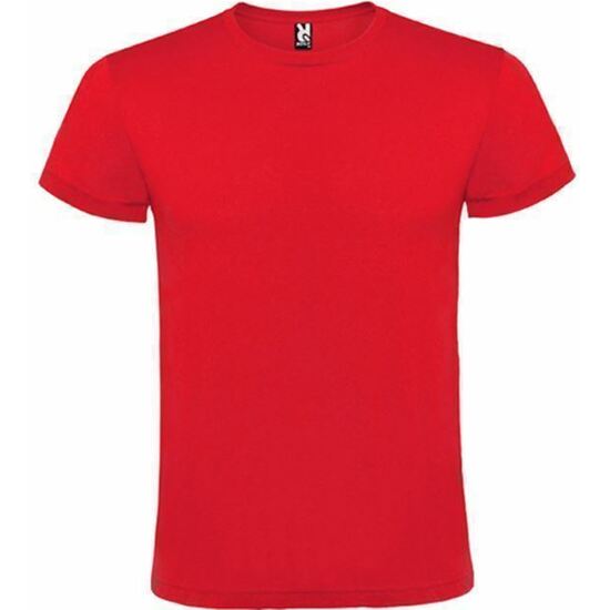 PACK DE 10 CAMISETAS DE MANGA CORTA ROLY, ROJO CON CUELLO REDONDO DOBLE image 0