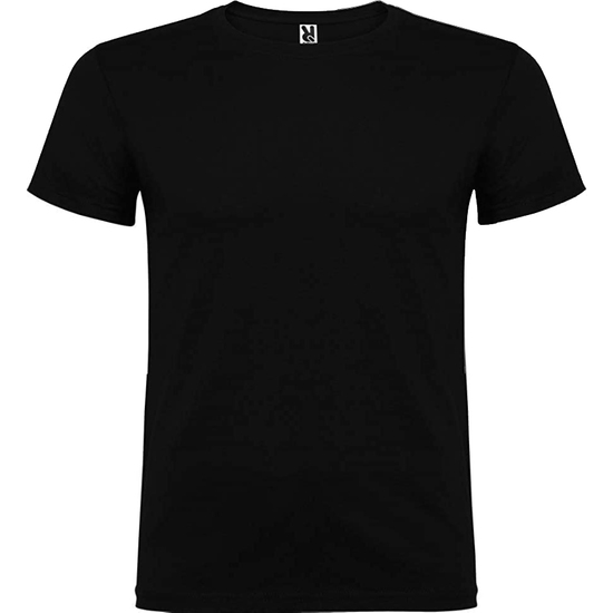 PACK DE 2 CAMISETAS DE MANGA CORTA ROLY, NEGRO CON CUELLO REDONDO DOBLE image 1