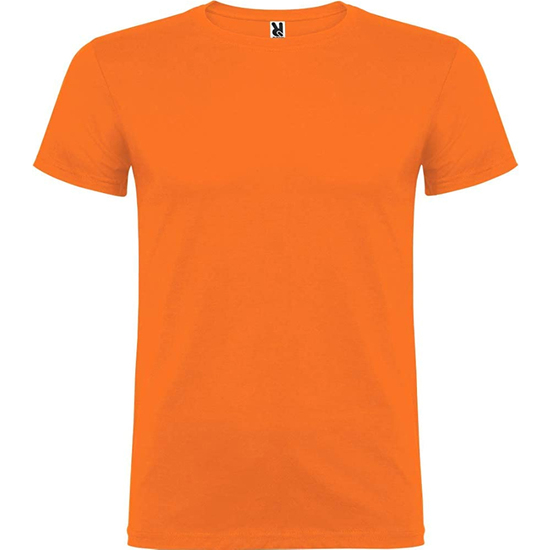 PACK DE 2 CAMISETAS DE MANGA CORTA ROLY, NARANJA CON CUELLO REDONDO DOBLE image 1