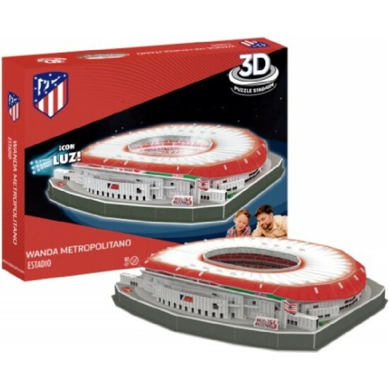 PUZZLE 3D ESTADIO ATLETICO MADRID WANDA METROPOLITANO image 0