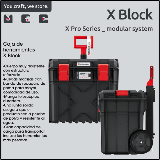 CAJA DE HERRAMIENTAS KISTENBERG X-BLOCK PRO image 2