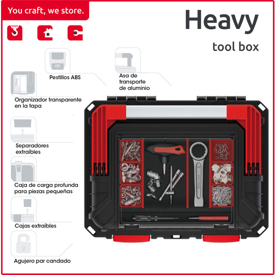 CAJA DE HERRAMIENTAS KISTENBERG HEAVY image 1