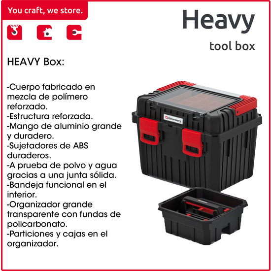 CAJA DE HERRAMIENTAS KISTENBERG HEAVY image 2